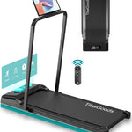 Retourdeal - TibaGoods Loopband Inklapbaar - 1 t/m 8 km/h - Hardloopband - Walking pad - Hometrainer - Wandelband voor thuis - Treadmill - Sport - Hardlopen - 130kg