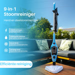 Retourdeal - Kymo 9 in 1 Stoommop en Handstoomreiniger