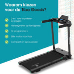 Retourdeal - Hellingsfunctie - 12 Programma's - Sport - Hometrainer - Walking pad - Voor Thuis