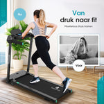 Retourdeal - Hellingsfunctie - 12 Programma's - Sport - Hometrainer - Walking pad - Voor Thuis