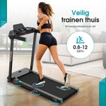 Retourdeal - Hellingsfunctie - 12 Programma's - Sport - Hometrainer - Walking pad - Voor Thuis