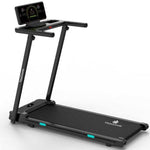 Retourdeal - TibaGoods loopband 1-12 km/u - Belastbaar gewicht 130kg - Loopbanden voor thuis - Loopband inklapbaar - Wandelband - Walking pad - Inclusief digitale display