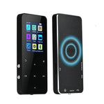 RaviSoll MP3/MP4 Speler - Bluetooth - 24 Uur Batterijduur - SD kaart tot 64GB - Shuffle/Repeat - Incl. oordopjes - Lichtgewicht - Dictafoon - Zwart