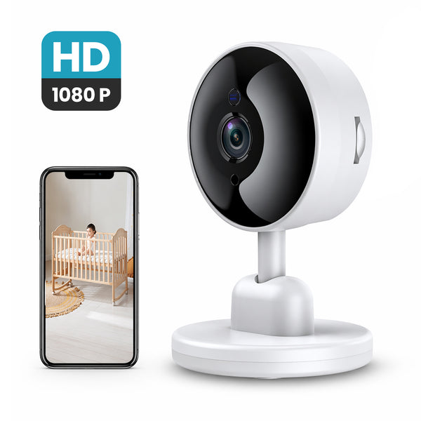 RaviSoll Wifi Smart Baby Monitor Full HD | Nachtzicht & Bewegingsdetectie | App Bediening