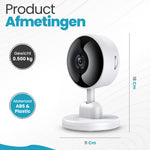 RaviSoll Wifi Smart Baby Monitor Full HD | Nachtzicht & Bewegingsdetectie | App Bediening