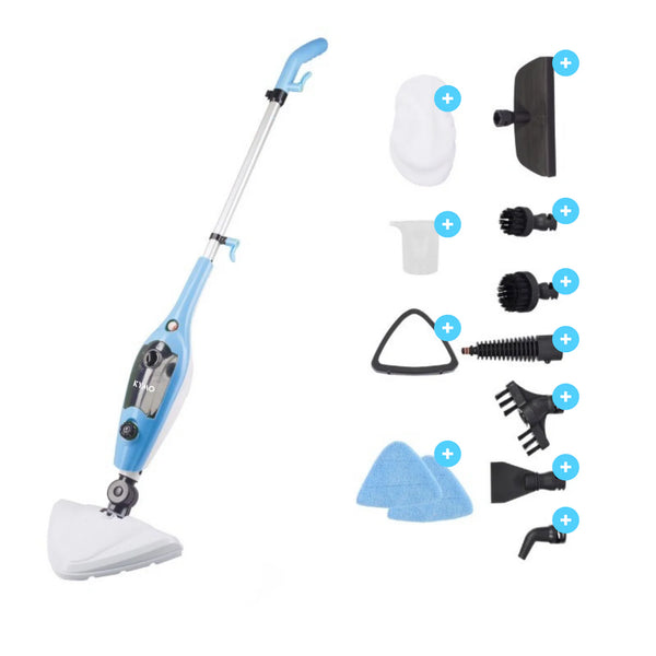 Retourdeal - Kymo 9 in 1 Stoommop en Handstoomreiniger