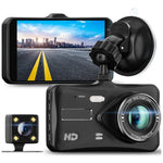 Retourdeal -  Dual Dashcam Voor en Achter Full HD | 170° Groothoek, Nachtzicht & Parkeermodus