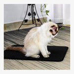 RaviSoll Kattenbakmat 45x65 cm | Vloer- & Gritmat voor Kattenbak | Houdt Vloer Schoon