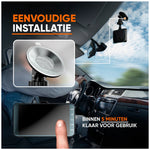 Retourdeal -  Dual Dashcam Voor en Achter Full HD | 170° Groothoek, Nachtzicht & Parkeermodus