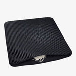 RaviSoll Kattenbakmat 45x65 cm | Vloer- & Gritmat voor Kattenbak | Houdt Vloer Schoon