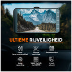 Retourdeal -  Dual Dashcam Voor en Achter Full HD | 170° Groothoek, Nachtzicht & Parkeermodus